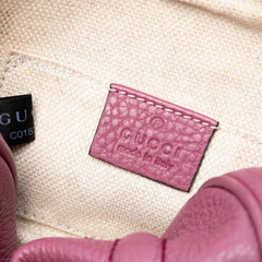 Mini Pebbled Calfskin Soho Chain Crossbody