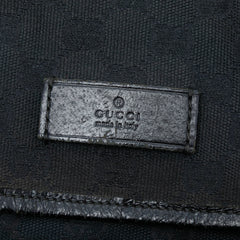 GG Canvas Web Flap Messenger Bag