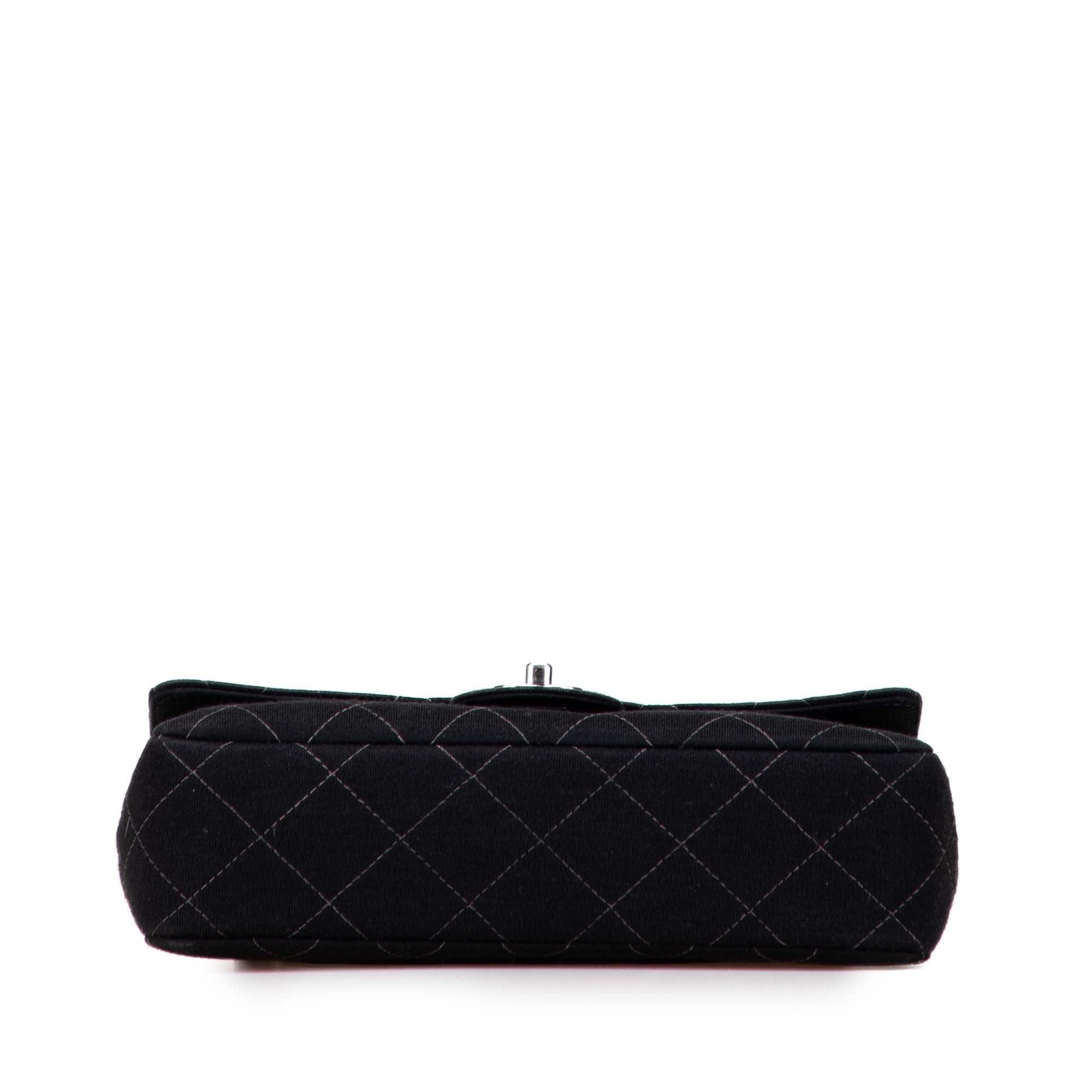 Medium Quilted Jersey Single Flap