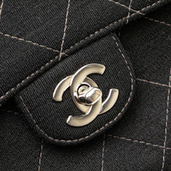 Medium Quilted Jersey Single Flap