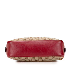 Small GG Marmont Matelasse GG Canvas and Leather Crossbody