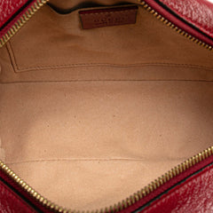 Small GG Marmont Matelasse GG Canvas and Leather Crossbody