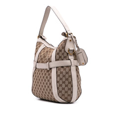 Medium GG Canvas Running Satchel
