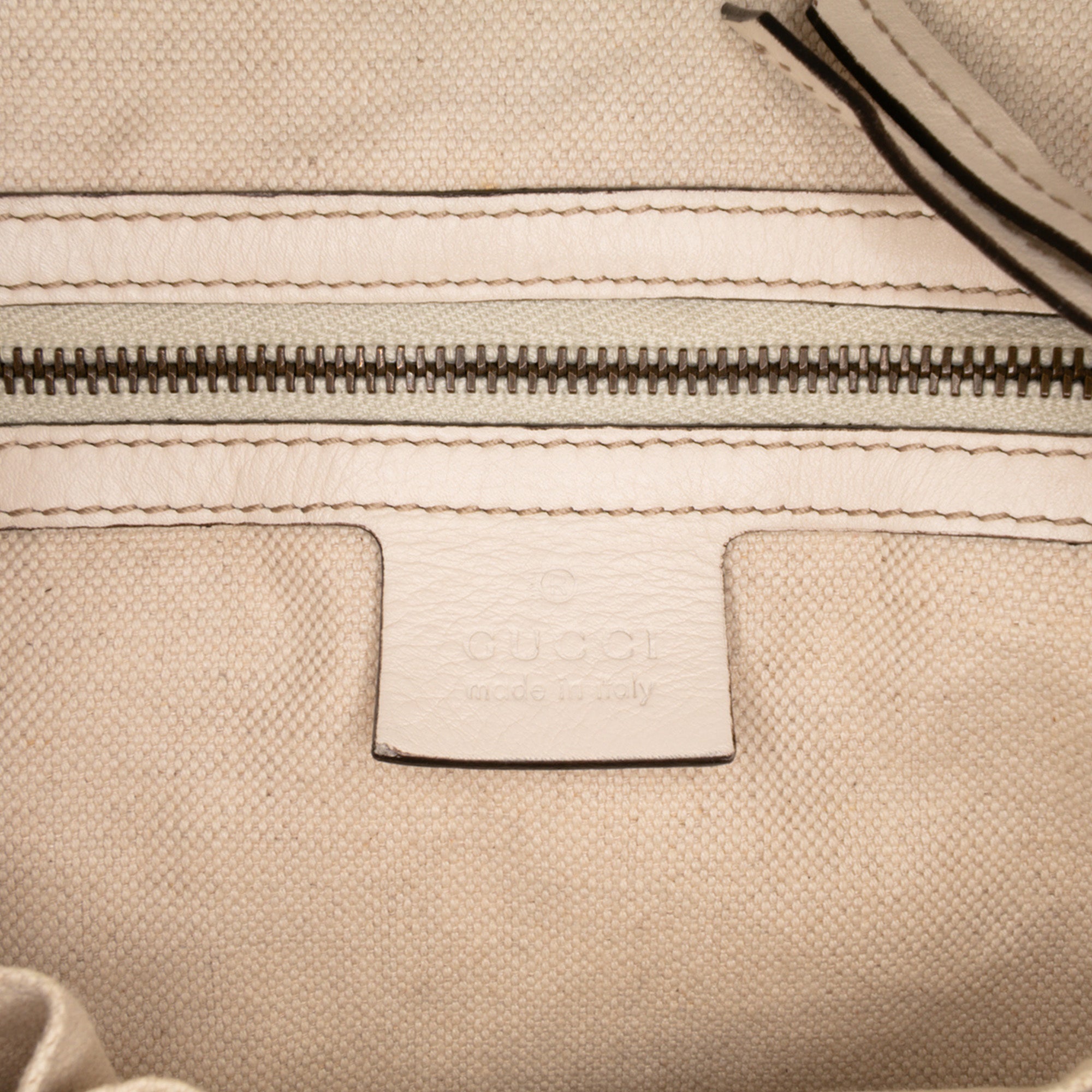 Medium GG Canvas Running Satchel