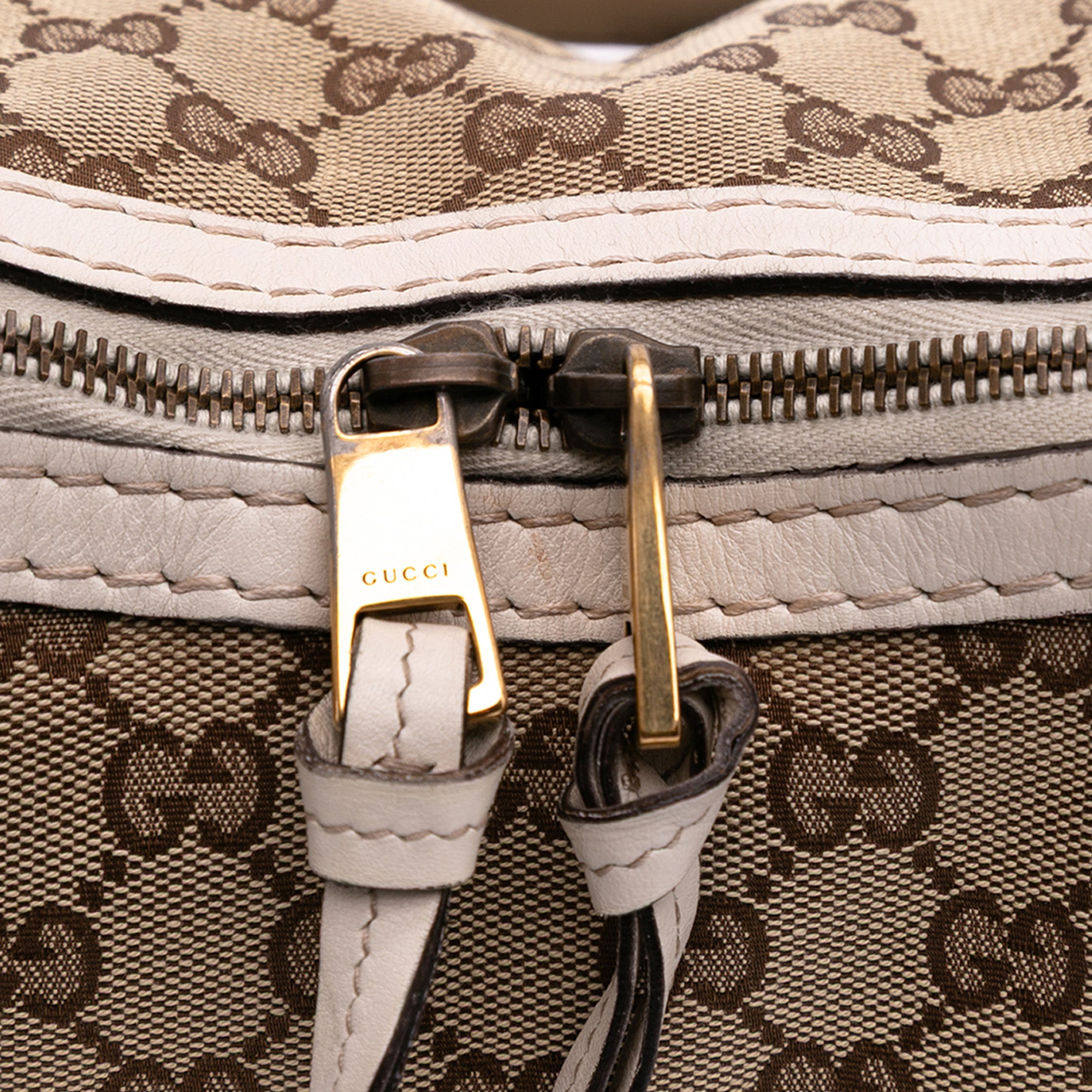 Medium GG Canvas Running Satchel