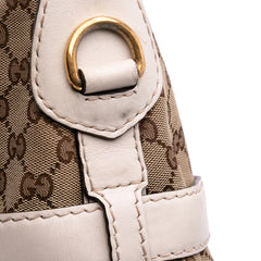 Medium GG Canvas Running Satchel