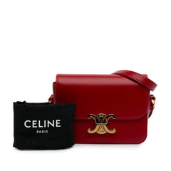 Teen Shiny Calfskin Triomphe Crossbody