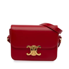 Teen Shiny Calfskin Triomphe Crossbody