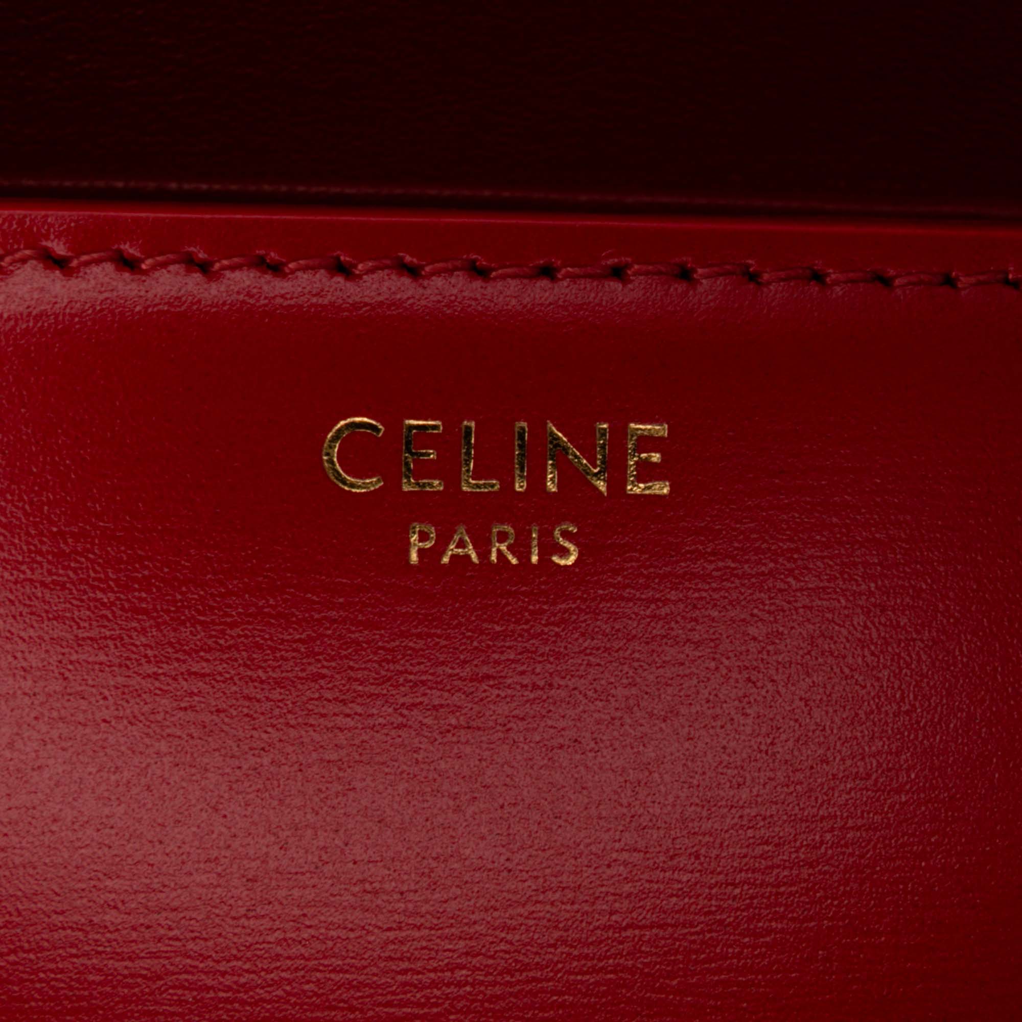 Teen Shiny Calfskin Triomphe Crossbody