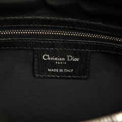 Large Iridescent Fabric Cannage Lady Dior