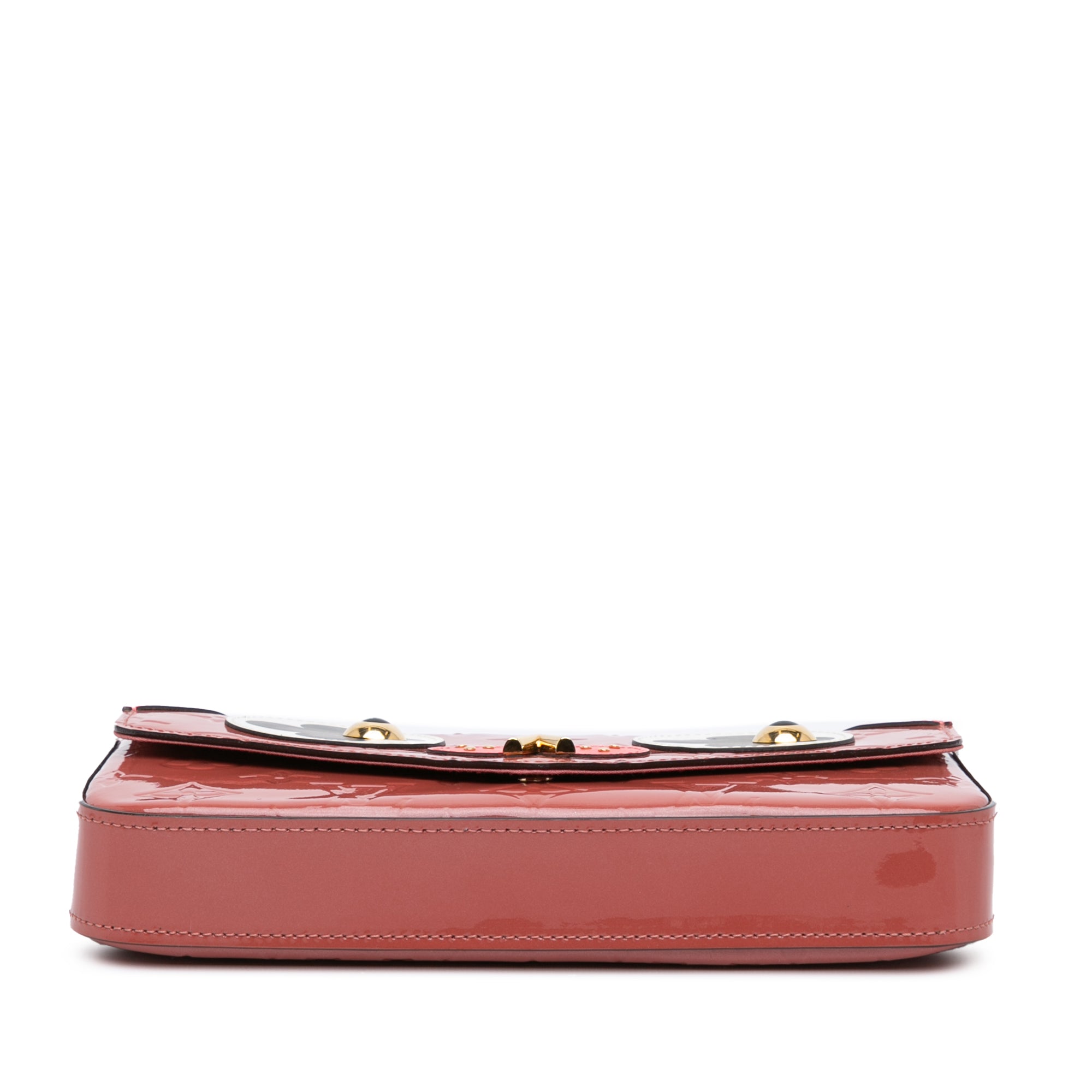 Monogram Vernis Pochette Felicie Valentine Dog