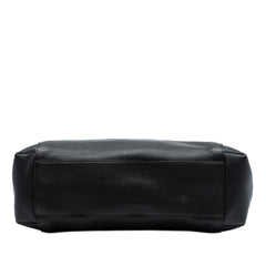 Leather Lady Tassel Top Handle Bag