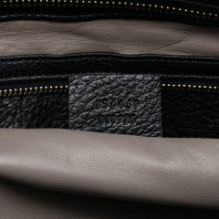 Leather Lady Tassel Top Handle Bag