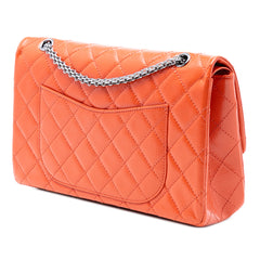 Quilted Patent Caviar Reissue 2.55 Double Flap 227