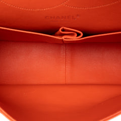 Quilted Patent Caviar Reissue 2.55 Double Flap 227