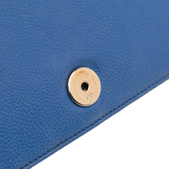 Grained Calfskin Diorama Wallet on Chain