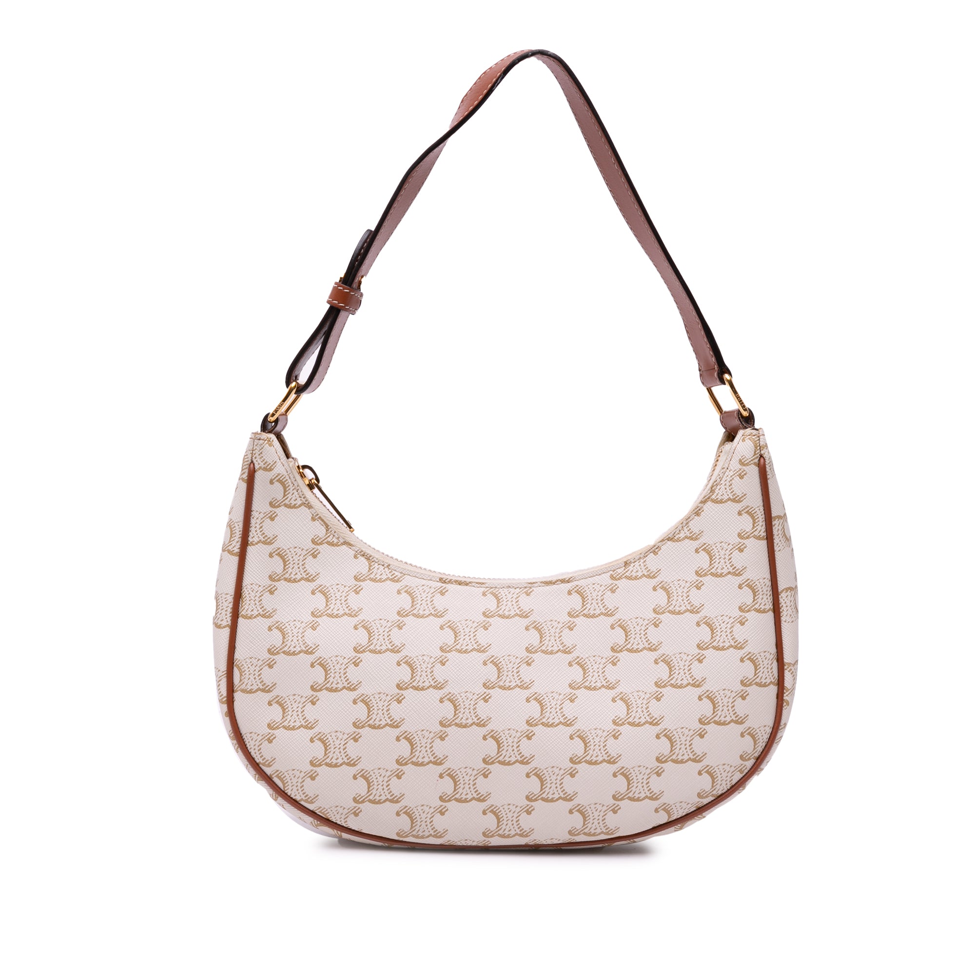 Triomphe Coated Canvas Ava Shoulder Bag