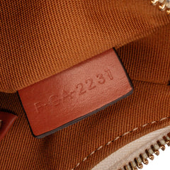Triomphe Coated Canvas Ava Shoulder Bag