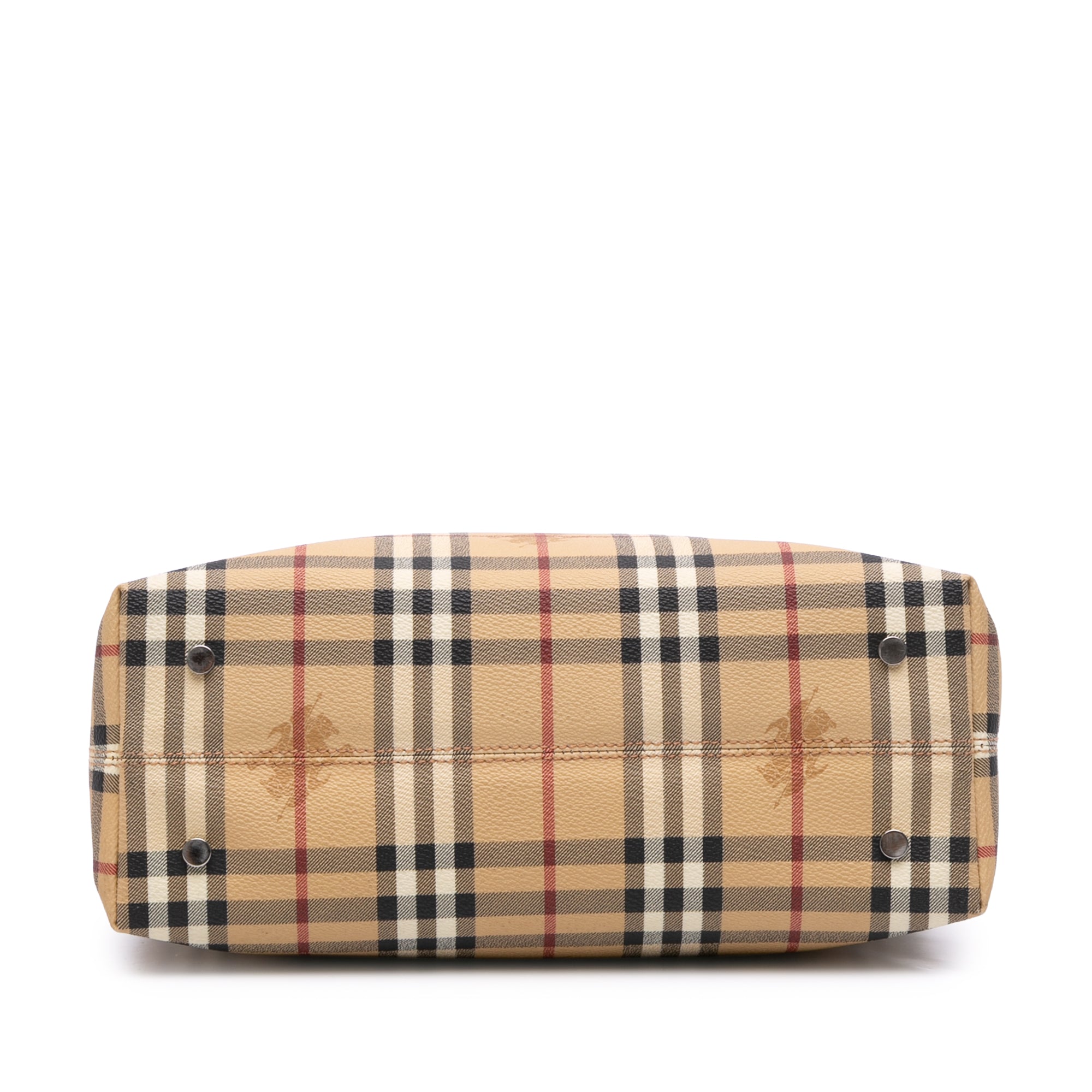Haymarket Check Coated Canvas Tote