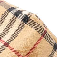 Haymarket Check Coated Canvas Tote