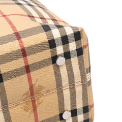 Haymarket Check Coated Canvas Tote