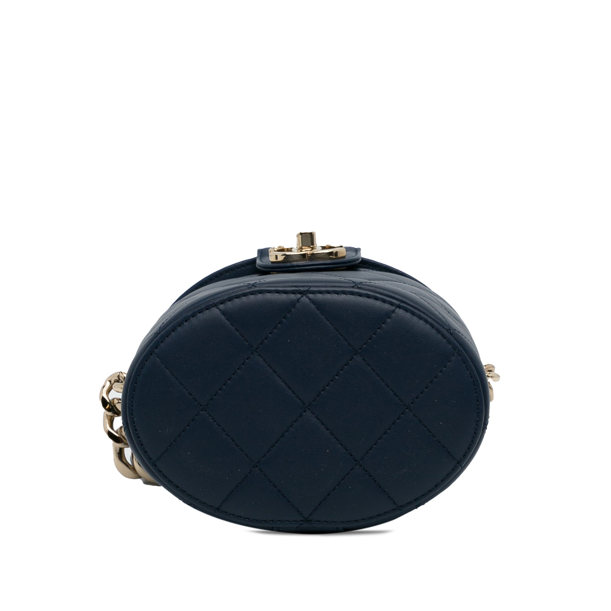 CC Round Vanity Bag