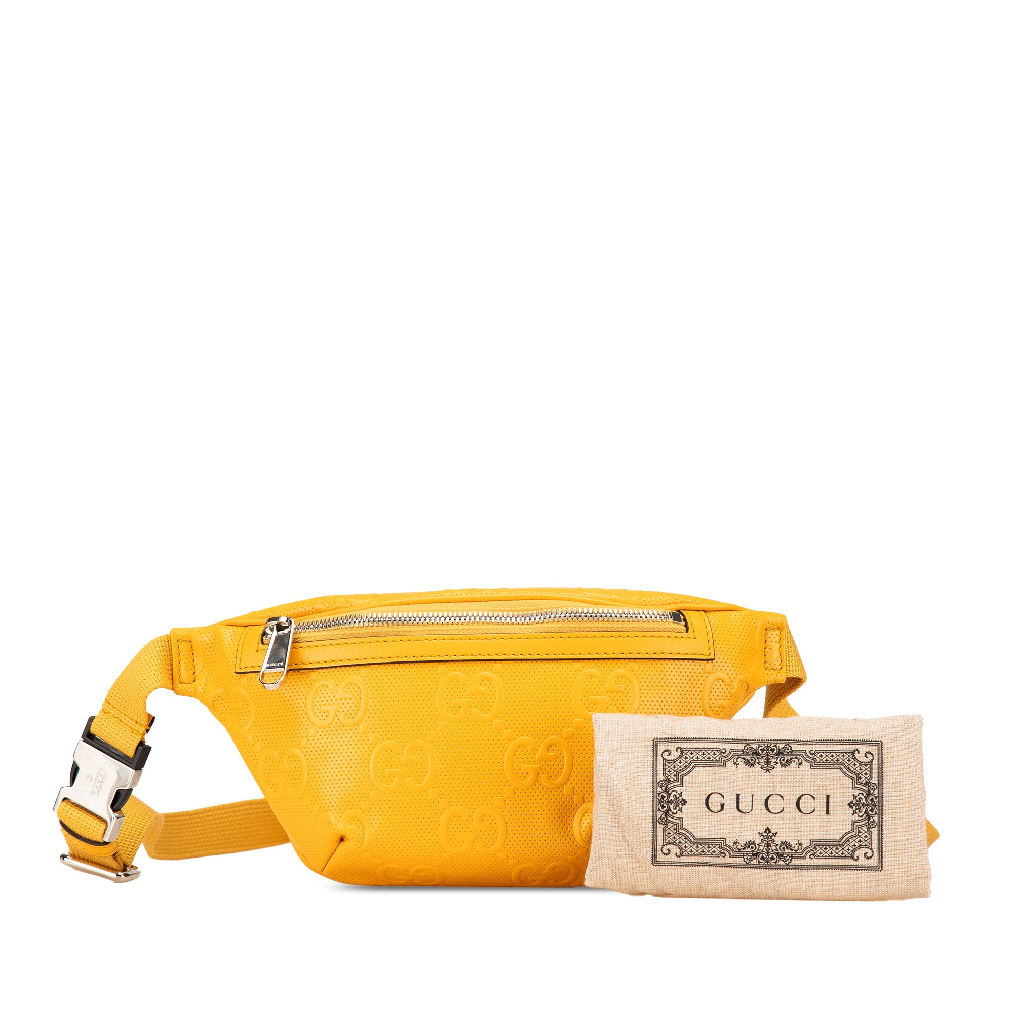 GG Embossed Belt Bag