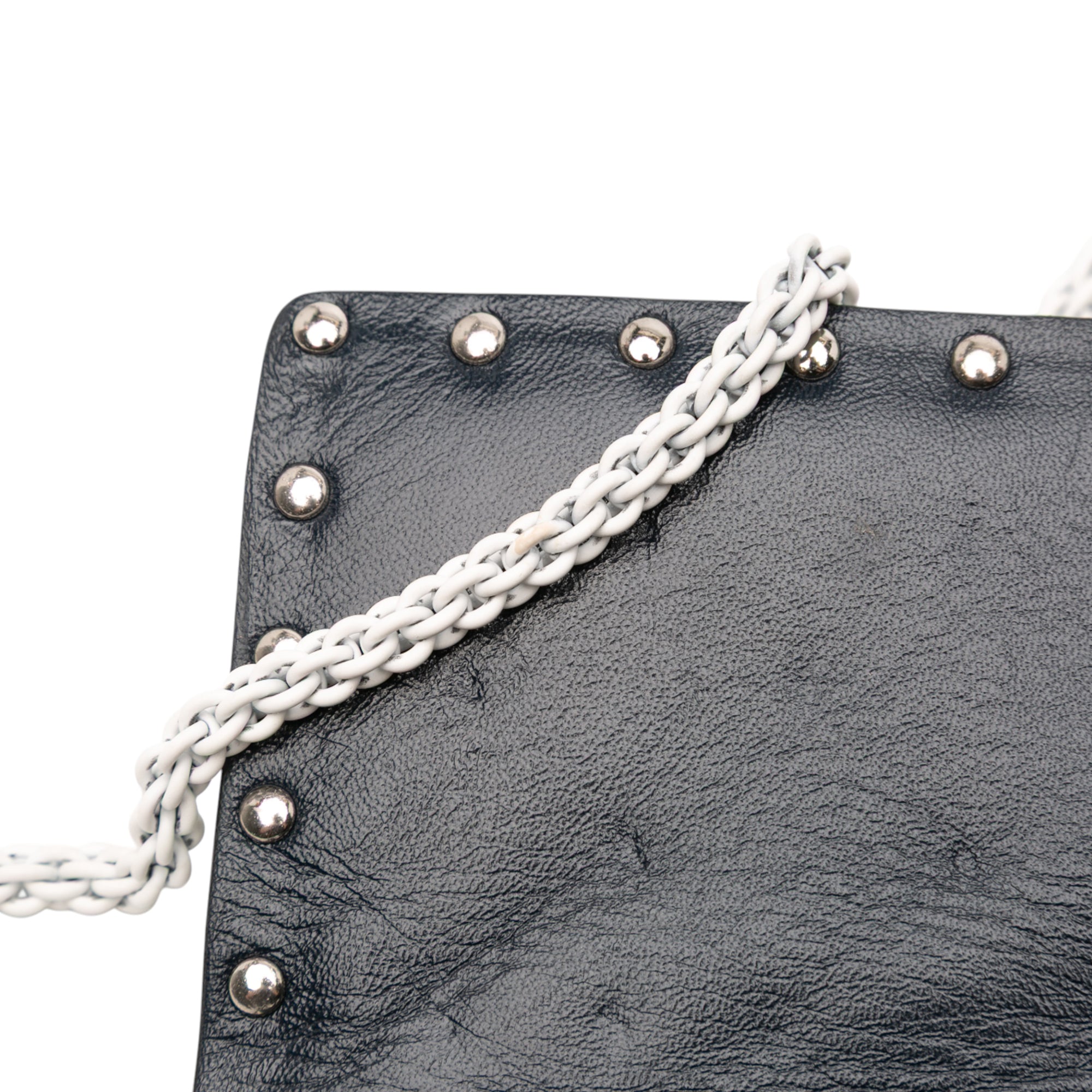 Quilted Lambskin Free Rockstud Spike Wallet On Chain