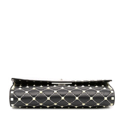 Quilted Lambskin Free Rockstud Spike Wallet On Chain