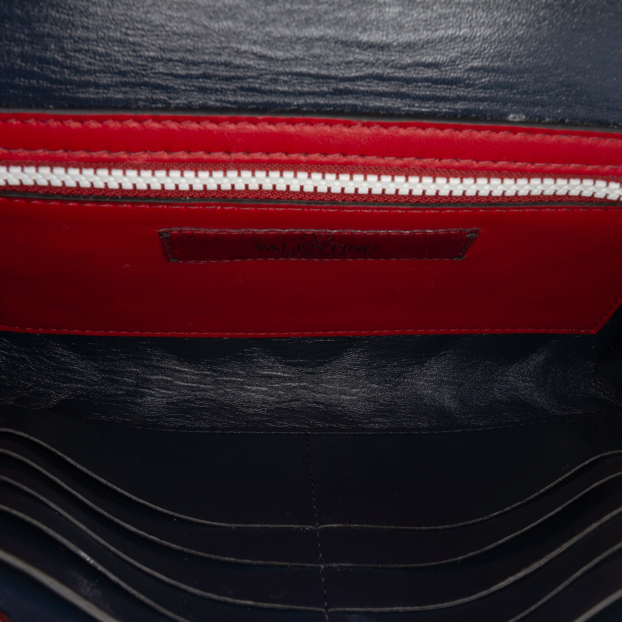 Quilted Lambskin Free Rockstud Spike Wallet On Chain