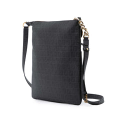 Zucchino Coated Canvas Charm Zip Crossbody