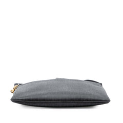 Zucchino Coated Canvas Charm Zip Crossbody