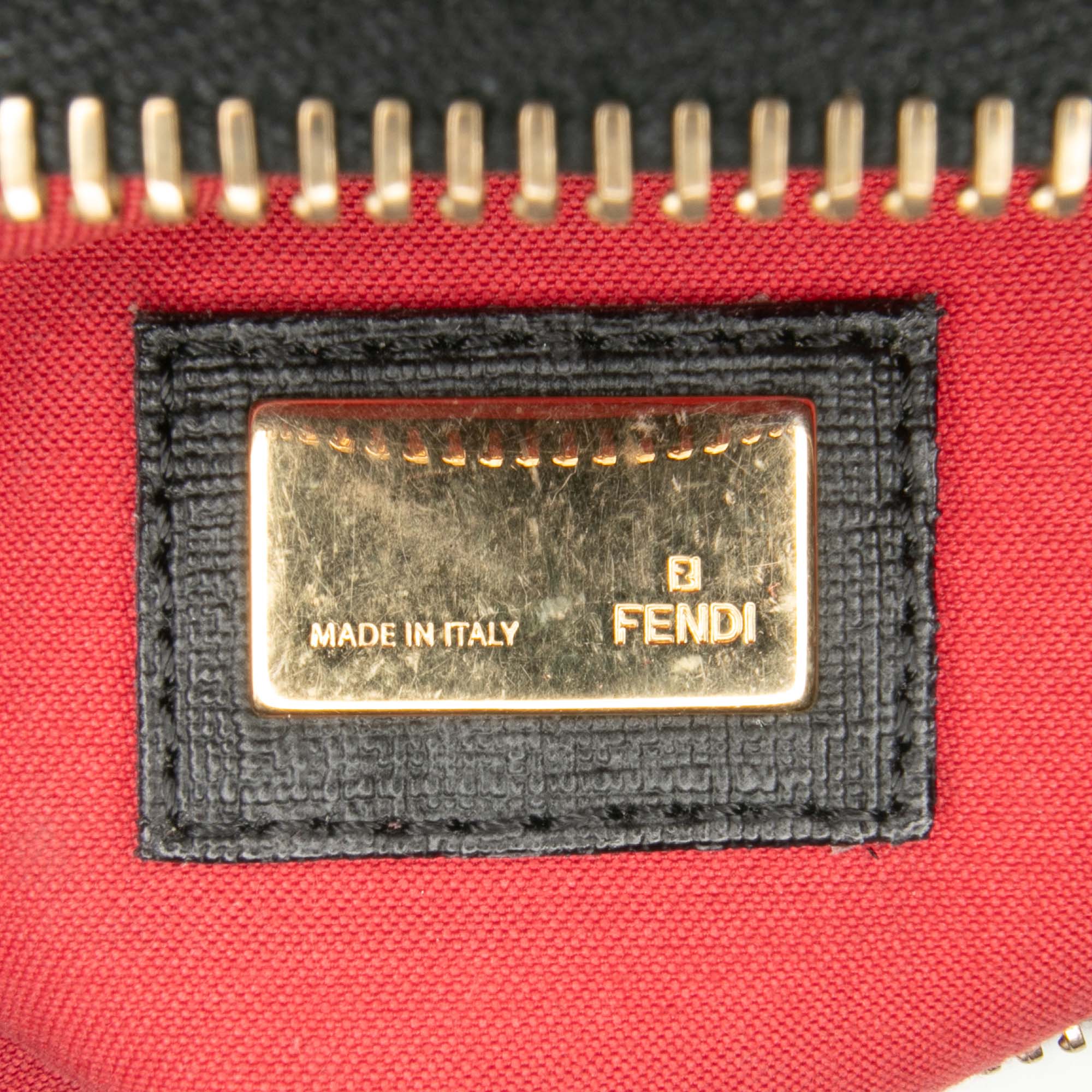 Zucchino Coated Canvas Charm Zip Crossbody