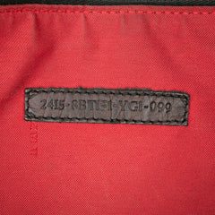 Zucchino Coated Canvas Charm Zip Crossbody