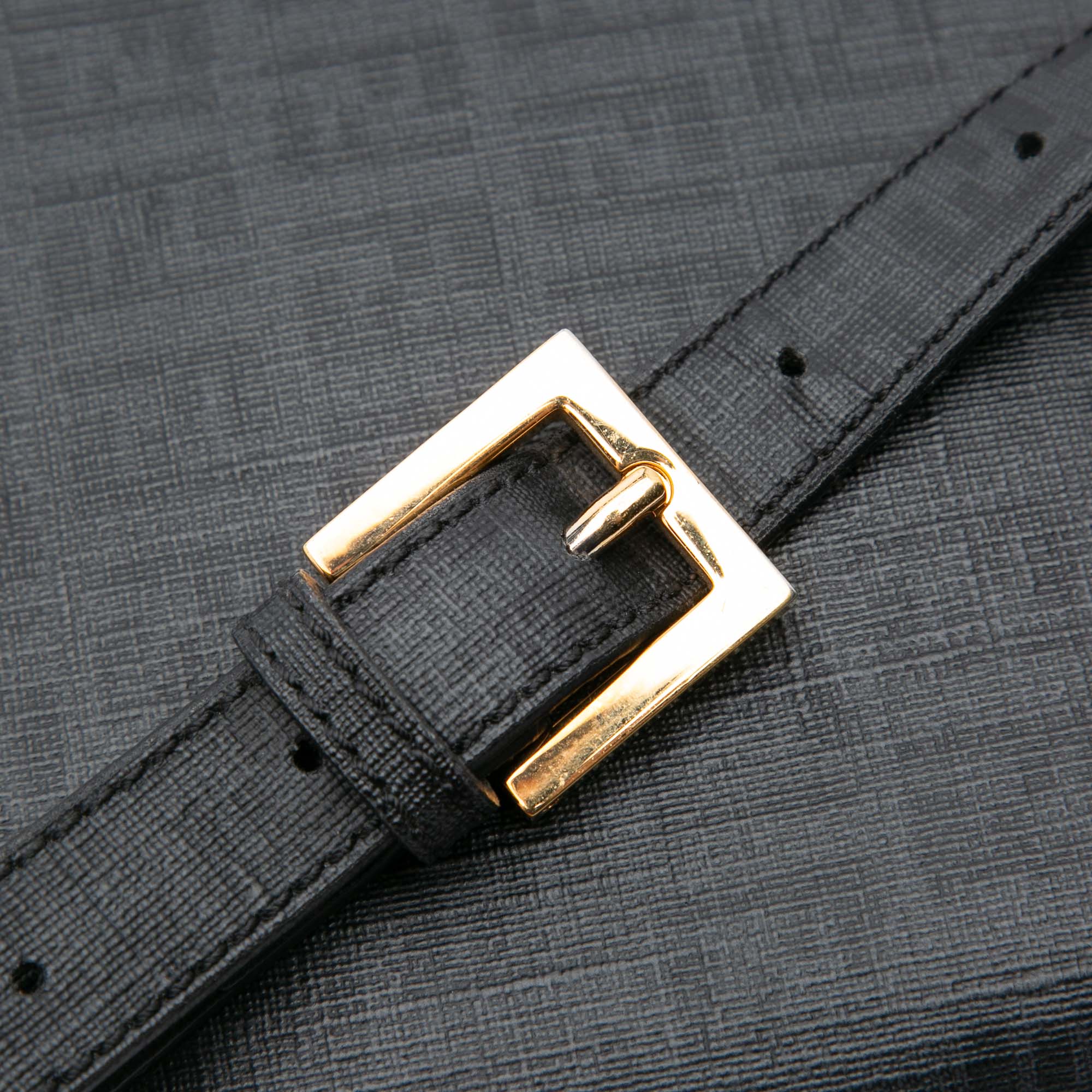 Zucchino Coated Canvas Charm Zip Crossbody
