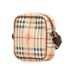 Haymarket Check Coated Canvas Crossbody