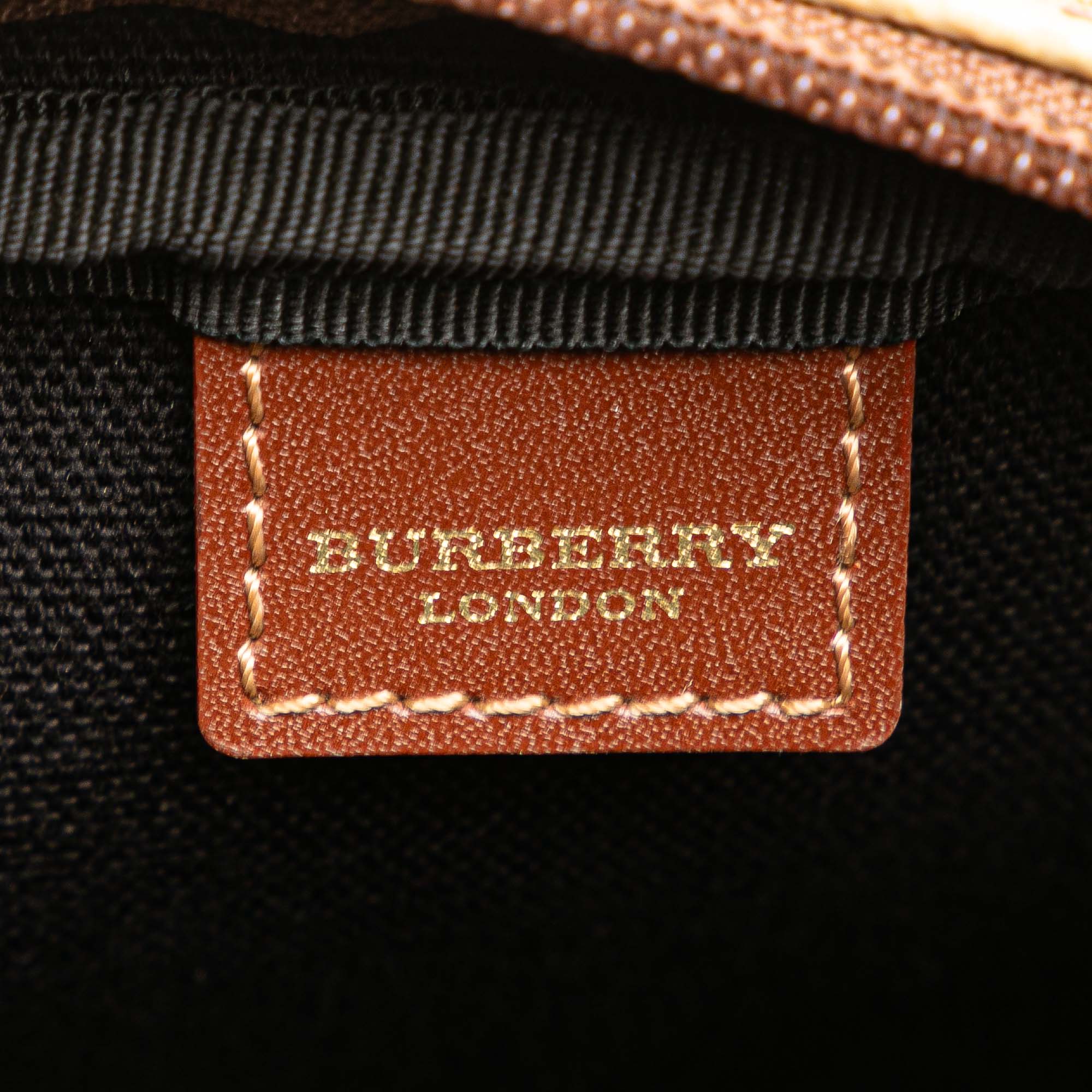 Haymarket Check Coated Canvas Crossbody