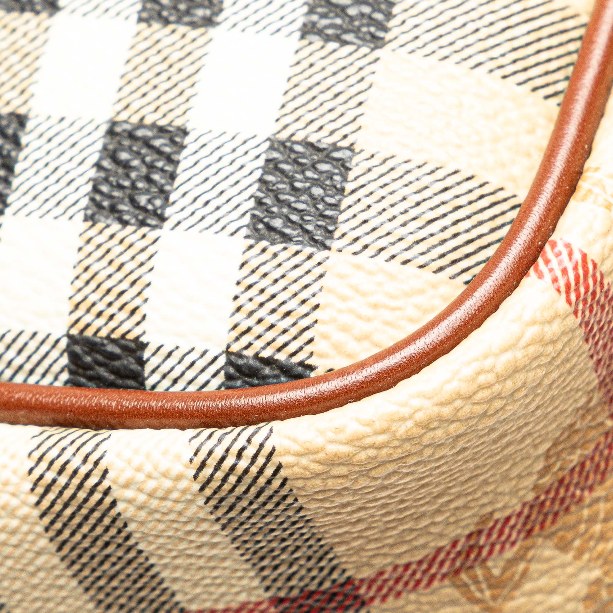 Haymarket Check Coated Canvas Crossbody