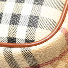 Haymarket Check Coated Canvas Crossbody
