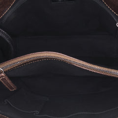 Large Quilted Iridescent Caviar Chic Tall Shopping Tote