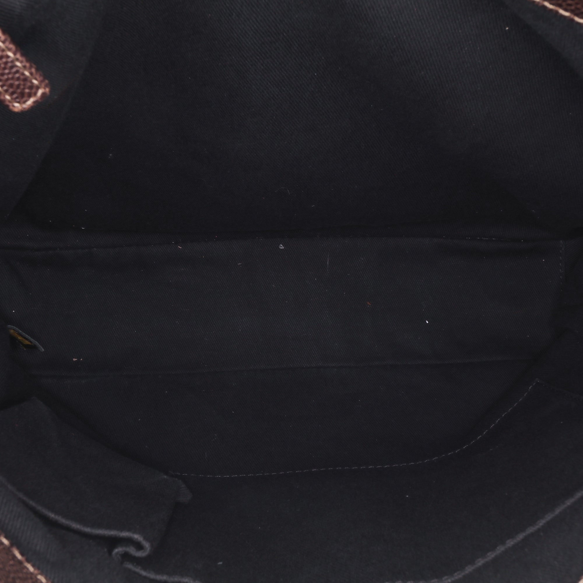 Large Quilted Iridescent Caviar Chic Tall Shopping Tote