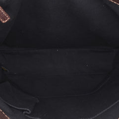 Large Quilted Iridescent Caviar Chic Tall Shopping Tote