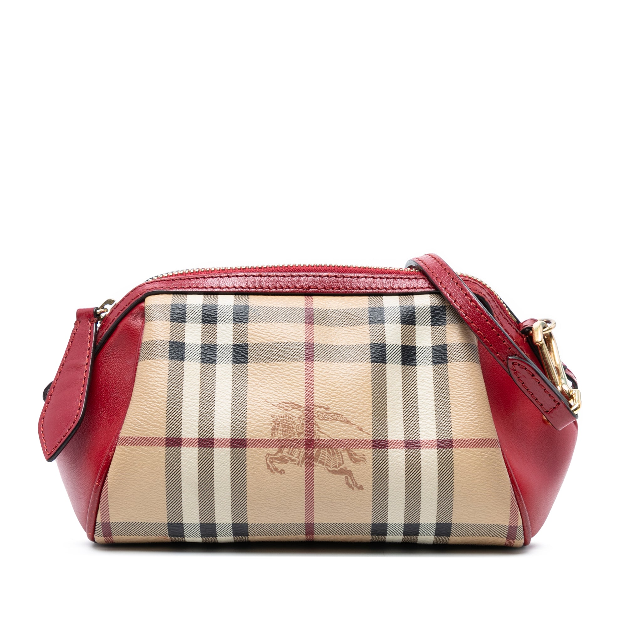 Mini Haymarket Check Coated Canvas Blaze Crossbody