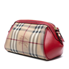 Mini Haymarket Check Coated Canvas Blaze Crossbody