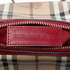 Mini Haymarket Check Coated Canvas Blaze Crossbody
