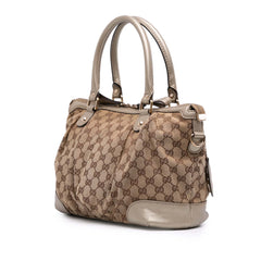 GG Canvas Sukey Satchel