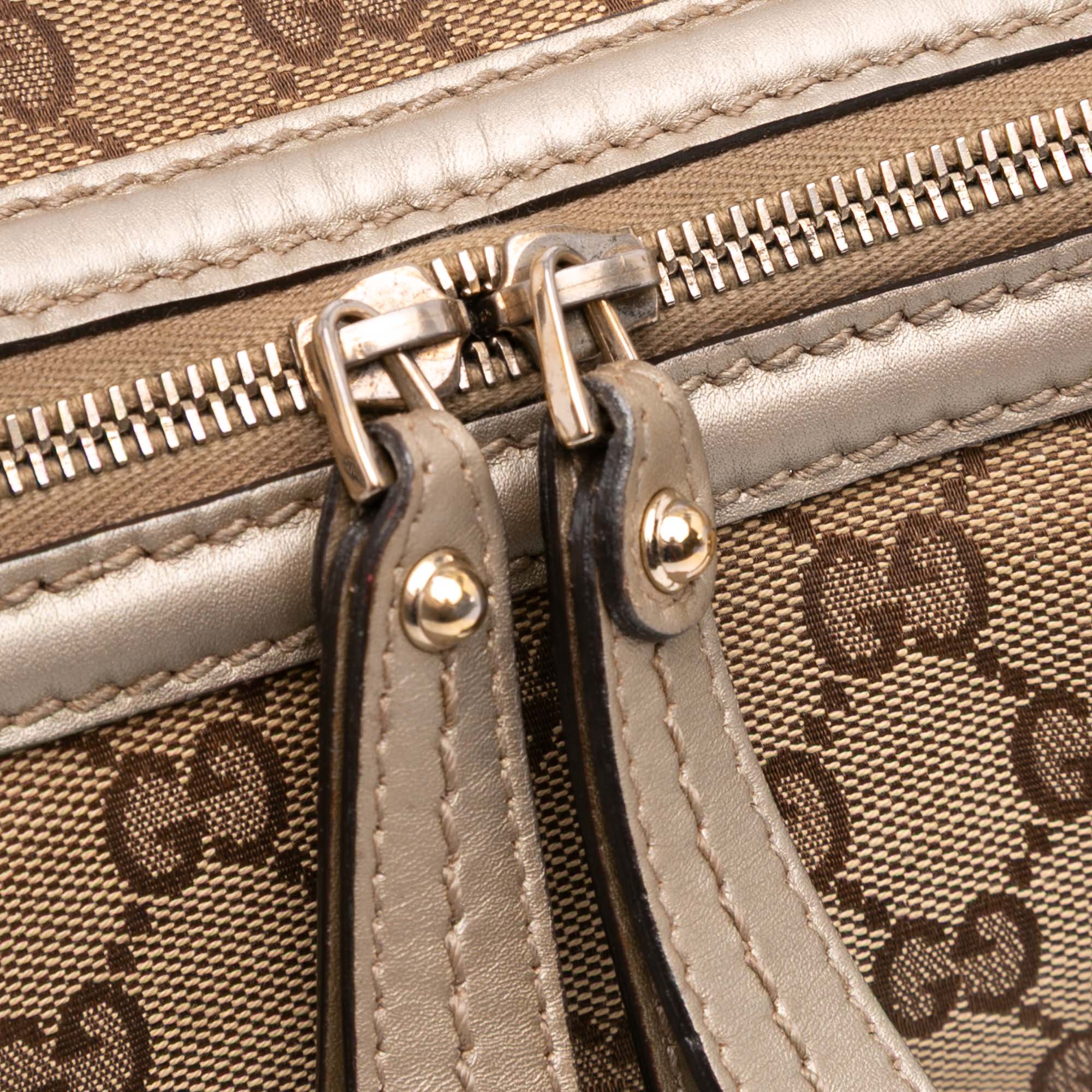 GG Canvas Sukey Satchel