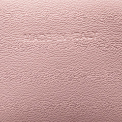 Mini Metallic Grained Calfskin Be Dior Flap