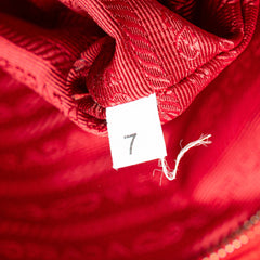 Saffiano Trimmed Tessuto Open Convertible Tote