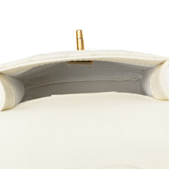 Mini Aged Calfskin City School Flap